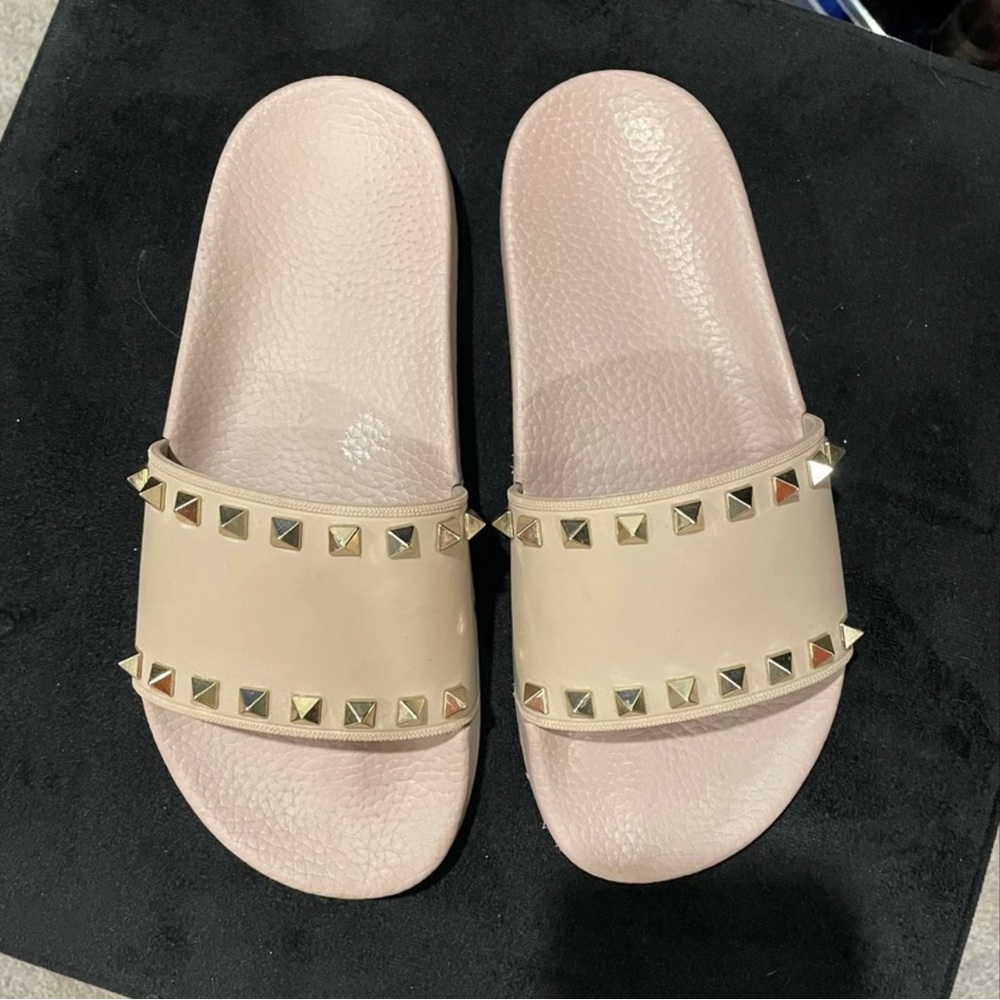 VALENTINO rockstud rubber sliders - Picture 3 of 5